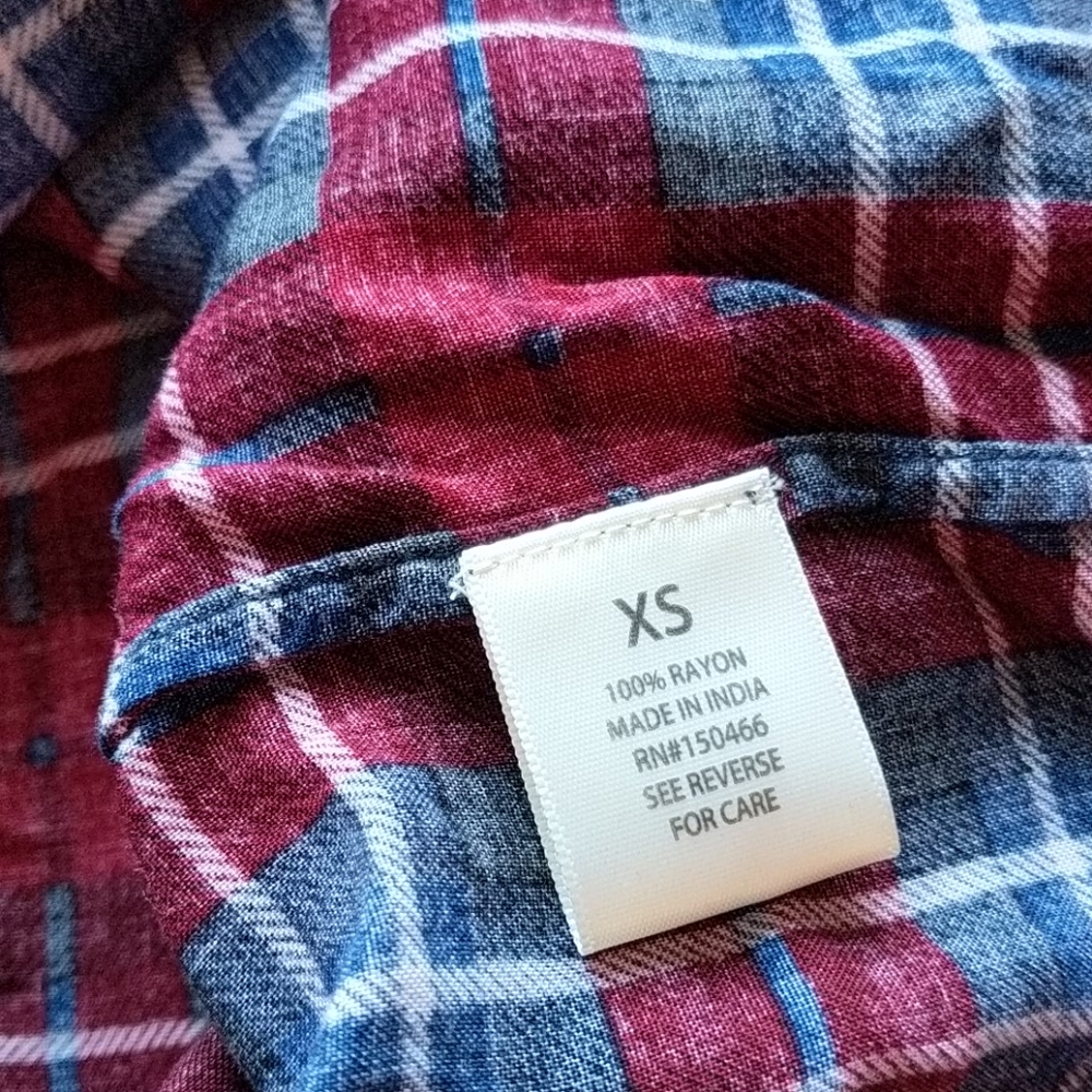 Mix By Hawthorn Stitch Fix Flannel Pullover Shirt View 4
